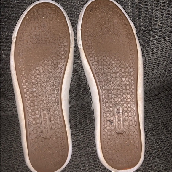 Coach Barrett Animal Print Cheetah Leopard Fashion Sneakers 6B - Picture 4 of 5